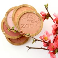 Zao Essence of Nature Compact Blush - Brown Pink